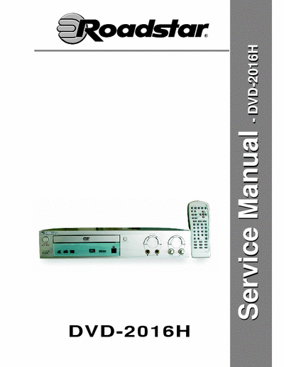 roadstar dvd 2016 service manual for dvd